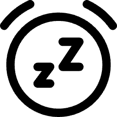 Snooze Alarm Icon from Core Line Set