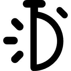 Stopwatch Half Icon from Core Remix Set
