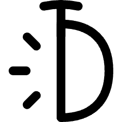 Stopwatch Half Icon from Flex Line Set