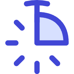 Stopwatch Quarter Icon from Flex Duo Set