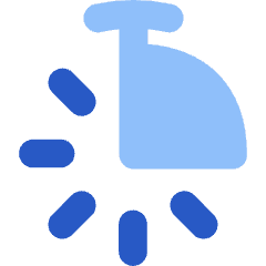 Stopwatch Quarter Icon from Flex Flat Set