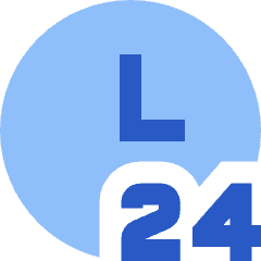 Time 24 Hours Icon from Sharp Flat Set