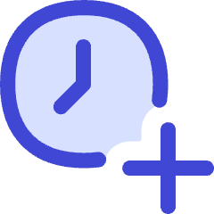 Time Add More Icon from Flex Duo Set
