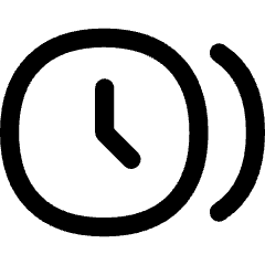 Time Clock Multiple Timezone Icon from Flex Line Set