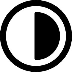 Time Clock Six Icon from Ultimate Bold Set
