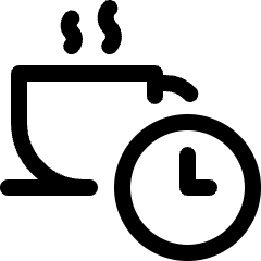 Time Coffee Time 3 Icon from Ultimate Regular Set