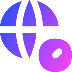 Time Globe Timezone Global Icon from Flex Gradient Set