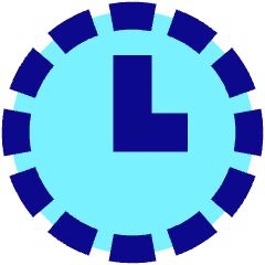 Time History Off Icon from Sharp Pop Set