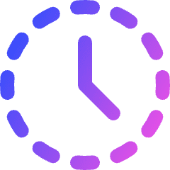 Time History Off Icon from Plump Gradient Set