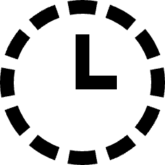 Time History Off Icon from Sharp Line Set