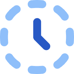 Time History Off Icon from Flex Flat Set
