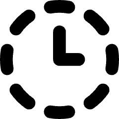 Time History Off Icon from Core Solid Set