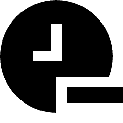 Time Less Reduce Icon from Sharp Solid Set