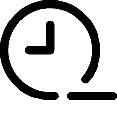 Time Less Reduce Icon from Core Line Set