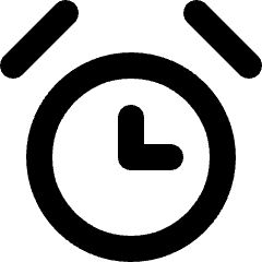Time Timer Icon from Micro Line Set
