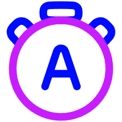 Timer Auto Icon from Plump Neon Set