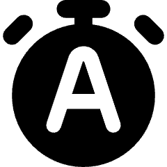Timer Auto Icon from Core Solid Set