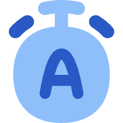 Timer Auto Icon from Flex Flat Set