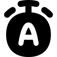 Timer Auto Icon from Flex Solid Set