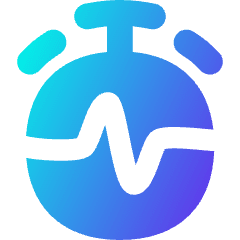 Timer Average Time Icon from Flex Gradient Set