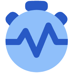 Timer Average Time Icon from Plump Flat Set