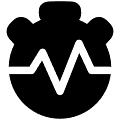 Timer Average Time Icon from Plump Solid Set