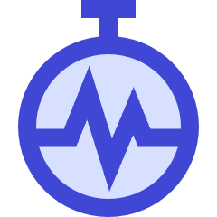 Timer Average Time Icon from Sharp Duo Set