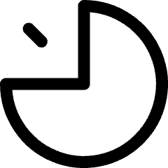 Timer Nine Icon from Core Line Set