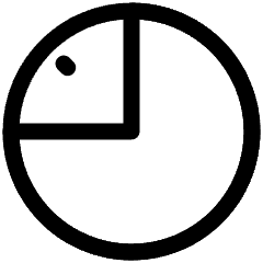 Timer Nine Icon from Plump Line Set