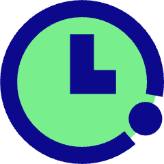 Timer Pace Icon from Sharp Pop Set