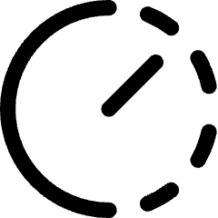Timer Pace Average Icon from Core Line Set
