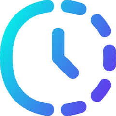 Timer Pace Average Icon from Flex Gradient Set