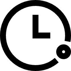 Timer Pace Icon from Sharp Line Set