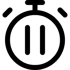 Timer Pause Icon from Core Line Set
