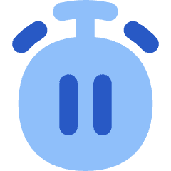 Timer Pause Icon from Flex Flat Set