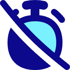 Timer Stopwatch Off Disabled Icon from Flex Pop Set