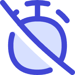 Timer Stopwatch Off Disabled Icon from Flex Duo Set