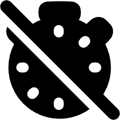 Timer Stopwatch Off Disabled Icon from Plump Solid Set