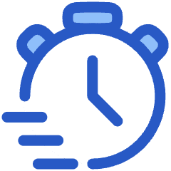 Timer Stopwatch Quick Fast Express Icon from Plump Duo Set