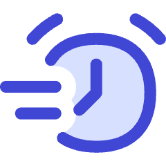 Timer Stopwatch Quick Fast Express Icon from Flex Duo Set