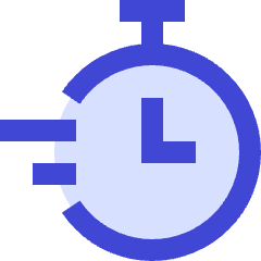 Timer Stopwatch Quick Fast Express Icon from Sharp Duo Set