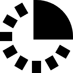 Timer Three Icon from Sharp Solid Set