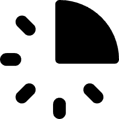 Timer Three Icon from Core Solid Set