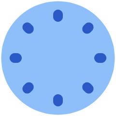 Timer Zero Icon from Plump Flat Set