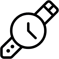 Watch Time 1 Icon from Ultimate Light Set