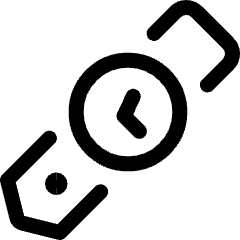 Watch Time 1 Icon from Ultimate Regular Set