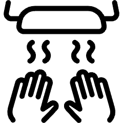 Automatic Hand Dryer Icon from Ultimate Light Set