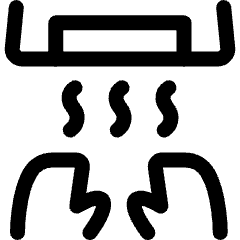 Automatic Hand Dryer Icon from Ultimate Regular Set