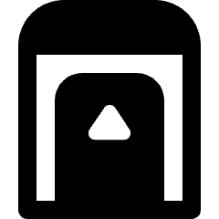 Restroom Outdoor Icon from Ultimate Bold Set