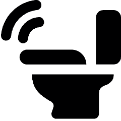 Smart Toilet Icon from Ultimate Bold Set